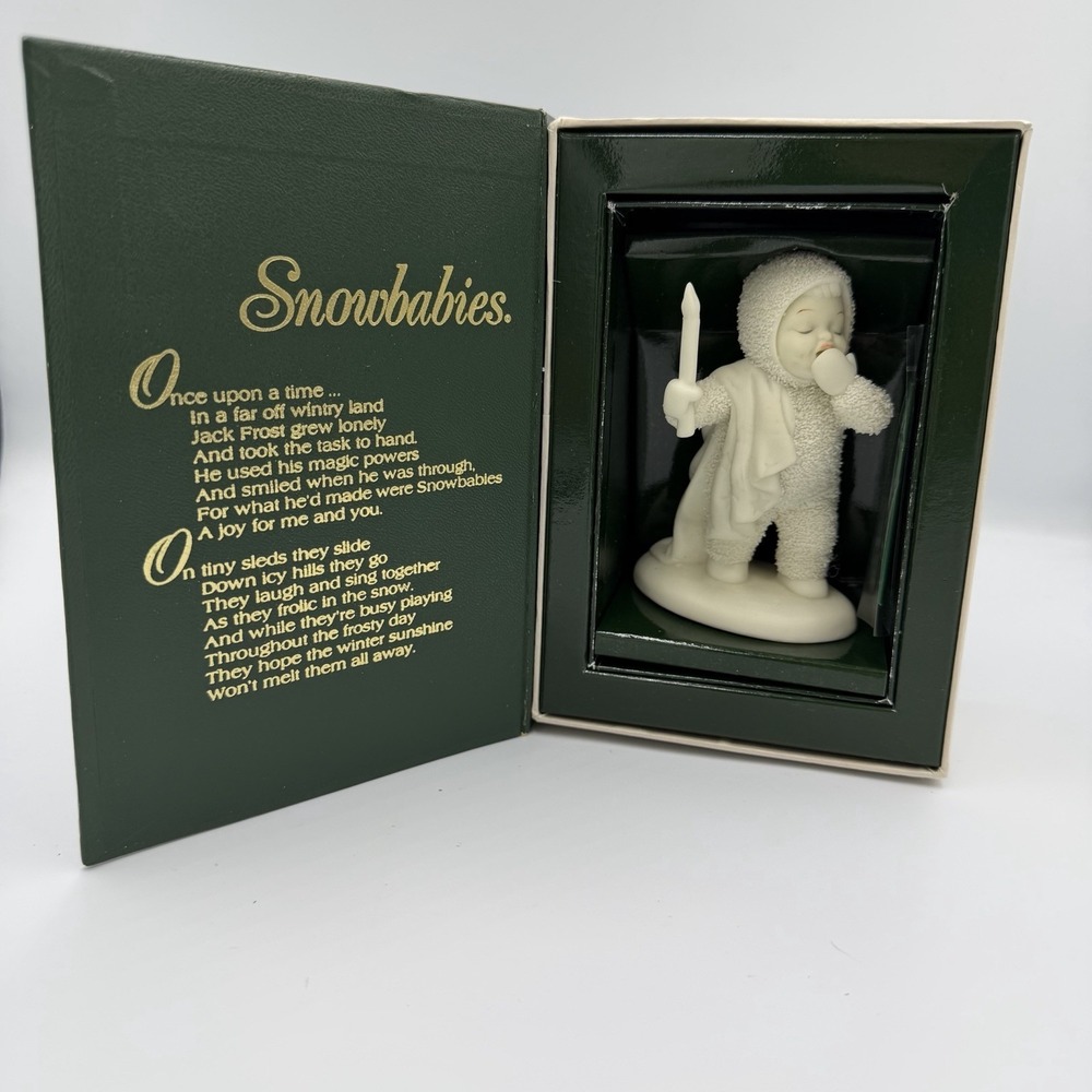 Department  56 Snowbabies Figurine "I'm So Sleepy" 2001-Retired‎